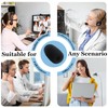 AKSONMN 18 Pack Mini Foam Windscreen for Headset Microphone -