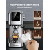 RELEXNOW Espresso Machine, 20 Bar Professional Espresso Coffee Maker with