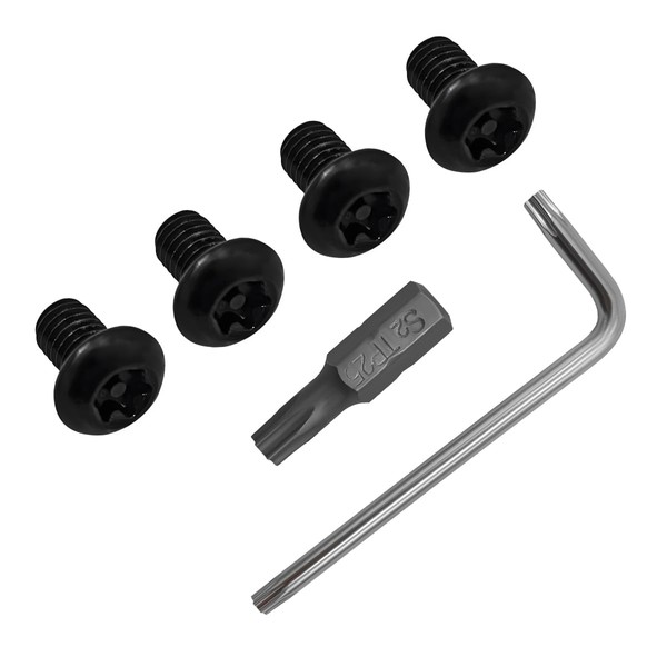 NYTKL Anti Theft License Plate Screws Set, Stainless Steel Rustproof
