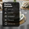 AUAUY Round Table Cloth Wipe Clean Tablecloth 120cm Diameter, Polyester