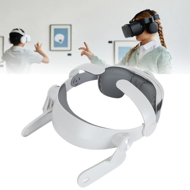VR Head Strap, Adjustable Balance Weight, Professional Design, with Padded