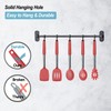 Silicone Spatula and Cooking Spoon,5 Pack Non-Stick Cooking Utensils for