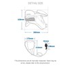 HEYOUTH Orthopaedic Neck Support, Adjustable Neck Brace, Inflatable Neck Pain