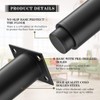 EURXLQ 2 Adjustable Furniture Feet, Table Legs, Metal Feet for