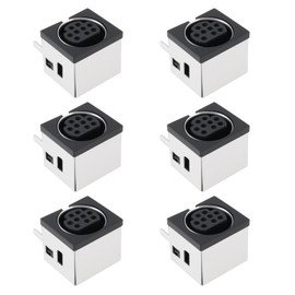 Be In Your Mind Pack of 6 9 Pin AV Connector for Game Consoles Compatible with Sega Genesis Mega Drive 2