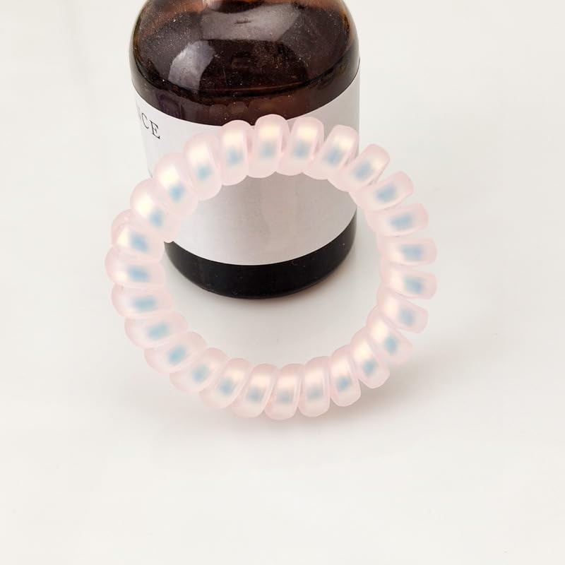 HONAMWINPRO Hair Ties Brown Grey Blue Red Green Black SIX