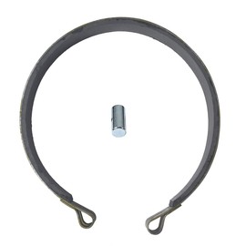 awtetpje 6" Brake Band & Pin Kit for Go Kart ATV Mini Bike Four Wheeler Quad UTV Fun Yard Cart Parts Brakes