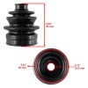 Caltric 2 Front Axle Outer And Inner CV Boot Kit