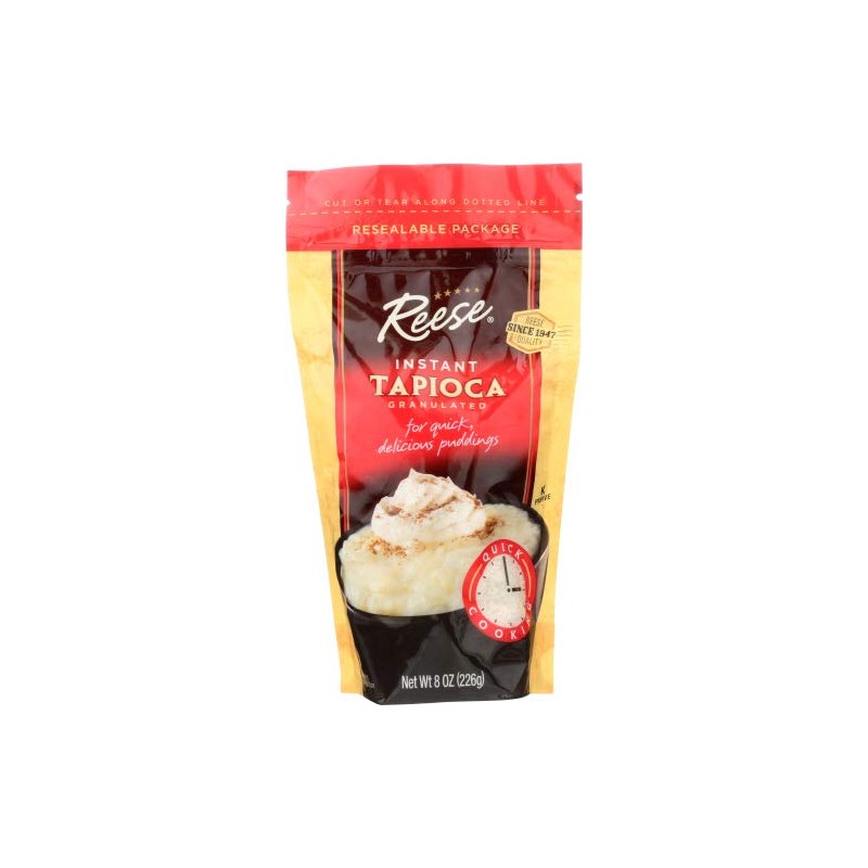 Reese Instant Granulated Tapioca, 8-Ounces (Pack of 6)