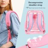 PACKISM Pink Clear Backpack for School - 17 inch Large