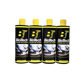 BioTech Carnauba Wax & Polish, Carnauba Wax, Cream Wax, Polish Wax, Cleaning Wax, Long Term Protection, Thick Wax 16 oz (4)