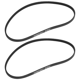 HASMX Drive Belt Replacement Belt for Rikon Band Saw Models 10-320, 10-321, 10-325, RK14CS Replaces Part Numbers C10-995, P10-320-87, 24" Internal Length Band Saw Drive Belt, 4 Rib, Black (2-Pack)