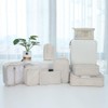 Belsmi 8 Set Packing Cubes with Shoe Bag - Compression