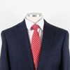 The Shirt Studio Red Flower Cubic Automatic Tie