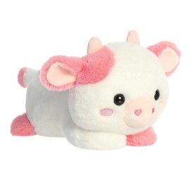 Aurora® Playful Too Cute™ Katelyn Cow™ Stuffed Animal - Adorable Characters - Playful Fun - Pink 12 Inches