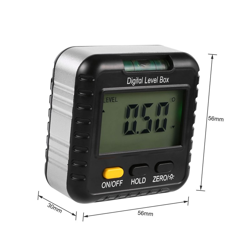 Digital Angle Finder Gauge 360 Degree Mini Digital Protractor Inclinometer