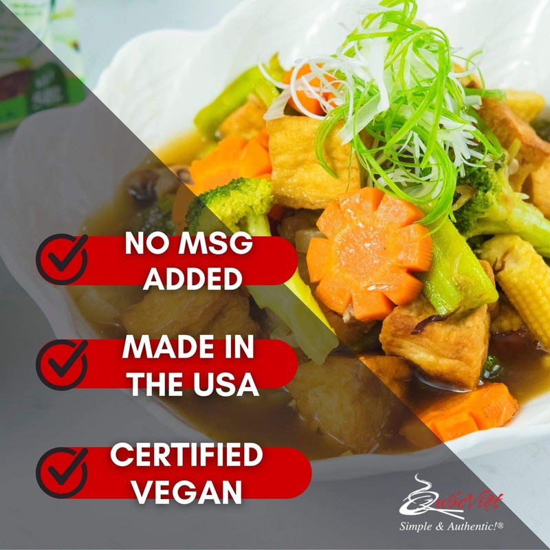 Quoc Viet Foods Vegetarian Soup Base 10oz Cot Sup Chay