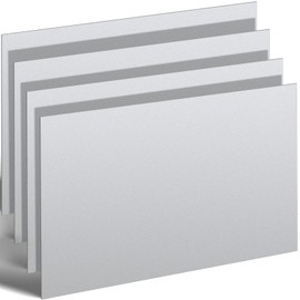 Hicarer 4 Pcs Mild Steel Sheet Cold Rolled 18 Gauge Metal Plate 0.05 Inch (1.2mm) Thick Weldable Metal Sheets for Professional Industrial DIY Use, Clean Surface Easy to Weld (9" X 12")