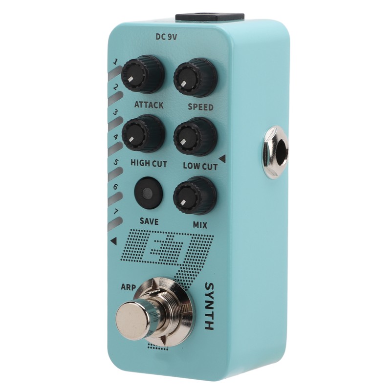 Synth Effect Guitar Electronic Polyphonic Synth Voice Effects Pedal with