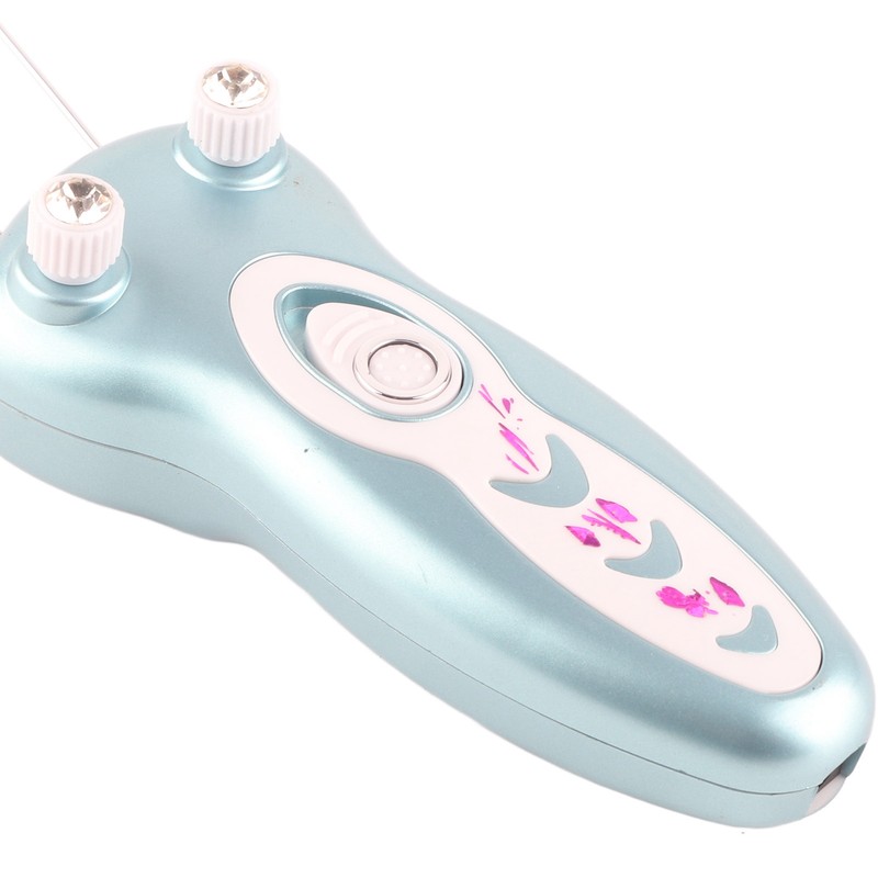 Electric Facial Cotton Threading Epilator Rechargeable Cordless LED Lighting Threading