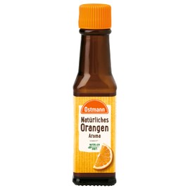 Ostmann Spices - Natural Orange Aroma | For Refining Pastries and Sweet Dishes, for Intense Citrus Aroma | 100% Natural Ingredients | 20 ml in a Bottle