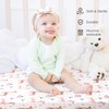 FILLEEP Baby Crib Sheets for Boys Girls Neutral, 2 Pack