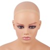 Smilco 20 Pcs Light Brown Wig Caps for Women, Ultra-Thin
