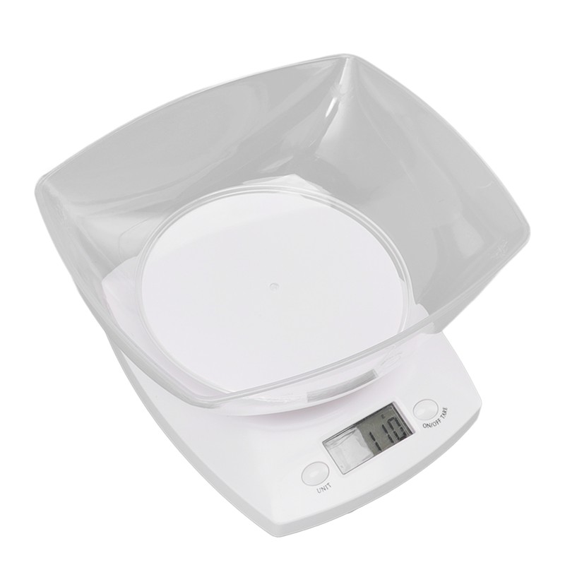 5kg Digital Kitchen Scale G OZ LB Unit Switching Food
