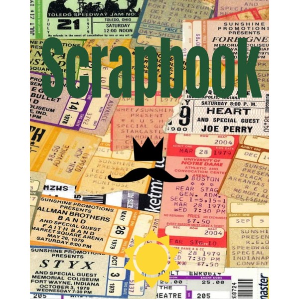 Ticket Scrapbook