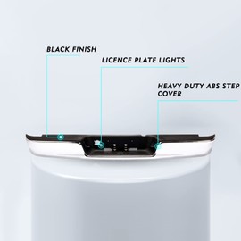 TUSDAR Rear Bumper Assembly Fits for 2002-2008 Dodge Ram 1500/2003-2009 Dodge Ram 2500 3500 Pickup Chrome Rust Defense Back Bumper CH1103111 CH1103108