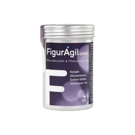 AgilNature FigurAgil aktiv - Stoffwechsel-Turbo 10-Tage-Formel mit 60 Kapseln - Regulierung des natürlichen Körperstoffwechsels, vegan + glutenfrei + laktosefrei, Made in Germany