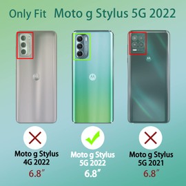 for Moto G Stylus 5G 2022 Case (Marble Yellow)