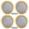 ACROPIX Universal 6.5" Car Speaker Grills Cover Mesh Round 6.5