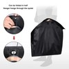 4pcs Garment Bags Waterproof Dustproof Thickened Suit Bag with Transparent