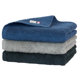Bloom Imabari Towel-Certified “with” Face Towel, Set of 3, Soft, Absorbent, Fast Drying, Indoor Drying Compatible, 100% Cotton, Made in Japan (Urban Set)