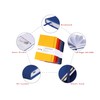 pdbq A5 Notebook Hardback Journal Lined Notebook A5 Inner Pocket