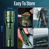 Rechargeable Flashlights High Lumens, G1000 Super Bright Flash Light, Small