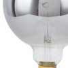 LED Vintage Edison Light Bulb Dimmable Antique Half Chrome Light