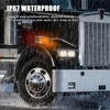 Dual Face Fender Lights for Peterbilt Kenworth Semi Trucks