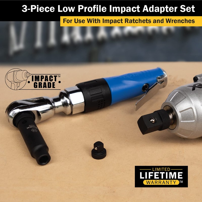 Titan Tools 30936 Low Profile Adapter Set,One Size