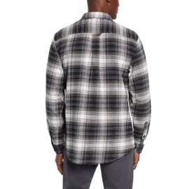Orvis NWT Orvis Men’s Flannel Shirt w/ Side-Pockets Chest-Pockets Gray SZ M