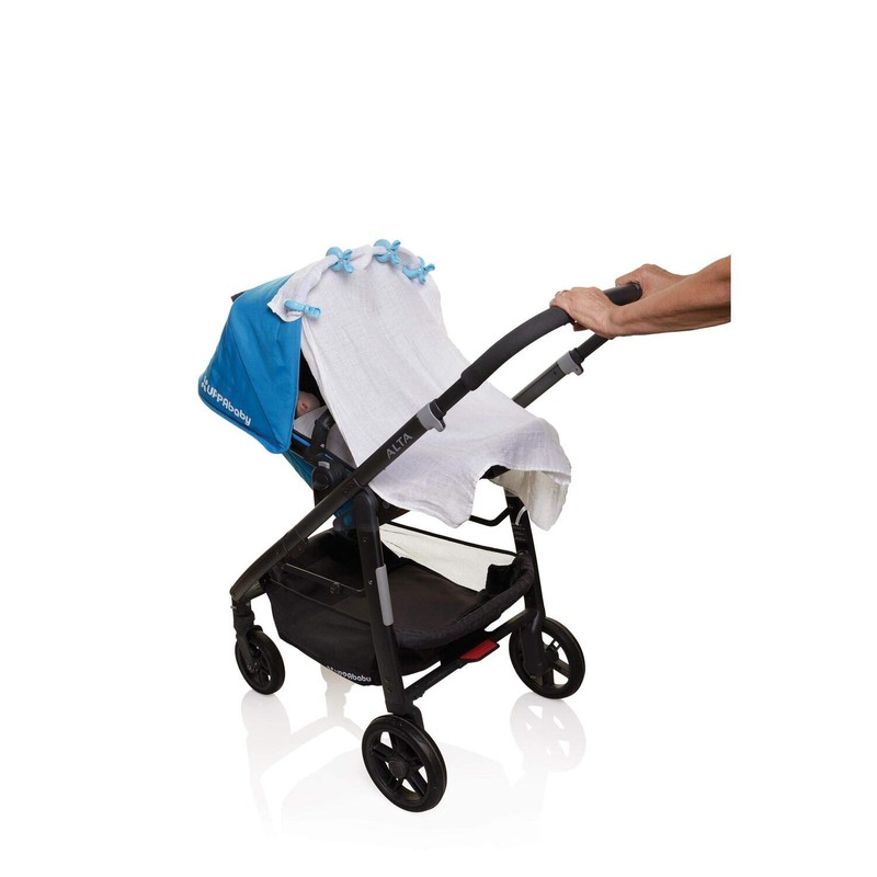 Dreambaby Clips para Carriola Strollerbuddy, color Gris, 4 piezas