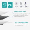 2-pack LP350 Replacement HEPA Filter（2 True HEPA & 8 Pre-Filters