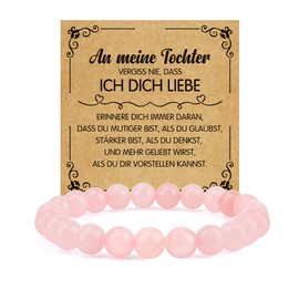 Gift for Daughter Bracelet Women's Gifts Daughter Christmas Gifts for Women Daughter Gifts from Mum Gift for Daughter Gifts for Daughter Pearl Bracelet Women, Length: