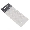 10PCS Hearing Ear Tips Higher Transparency Dual Layer Closed Comfortable