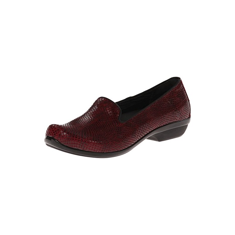 Dansko Women's Olivia Clog,Wine Snake,36 EU/5.5-6 M US
