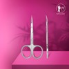 STALEKS PRO by Natury Nails Professional Cuticle Scissors for Left-Handed