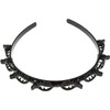 2-Pack Double Layer Hair Clips with Non-Slip Teeth - Invisible