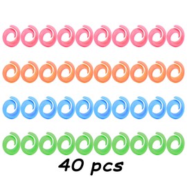 40 Pack Thread Spool Savers,Spool Huggers for Sewing Machine and Embroidery Machine.Prevent Thread Tails Spread Out No Loose Ends or Line Ends