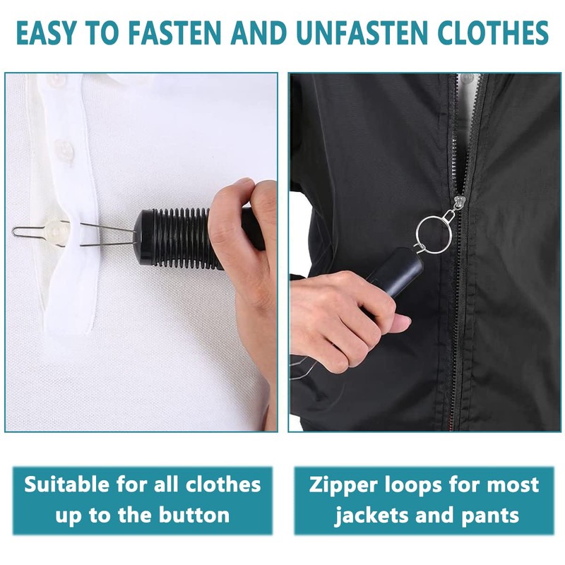 1 Piece Arthritis Button Hook, Dressing Aid Button Hook, Bandage